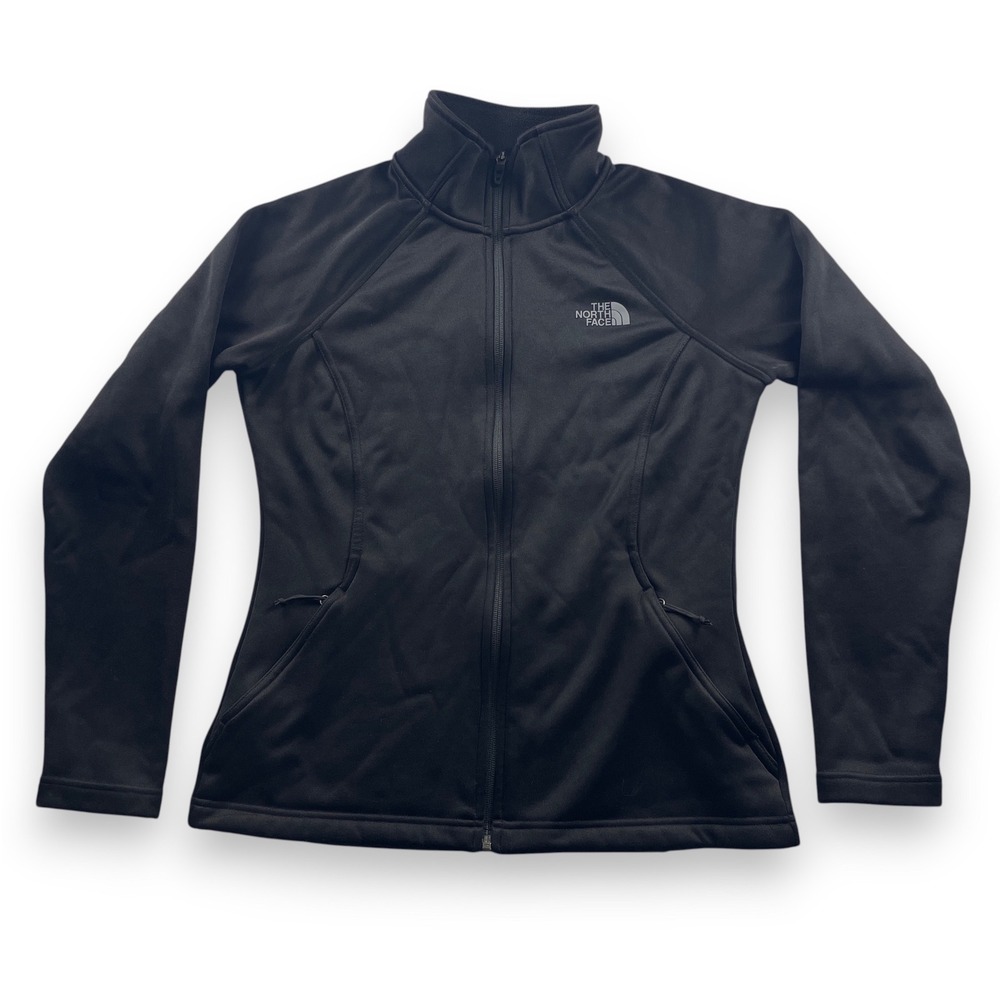 The North Face Womens Black Full Zip Performance Fleece Jacket Small NF0A3LHL
